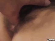 JAV Cute Asian gets Sexy Hairy Pussy