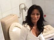 Two Horny Birds On One Dick. Asian Blowjob.