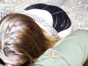 Xev Bellringer - Sexy Thief sucks her Way out