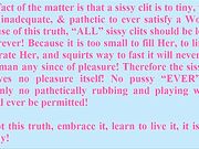 Sissy Trainer – Cum To Cock Chastity is a MUST!