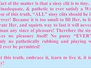 Sissy Trainer – Cum To Cock Chastity is a MUST!