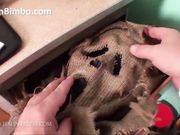 Ludella Hahn - Batgurl gassed and unmasked by Scarecrow