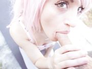 Mycherrycrush - Yoga pants blowjob