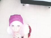 MyCherryCrush - Dildo Sucking And Riding HD - Solo