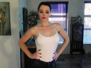 Young Goddess Kim - Ball busted by girl next door