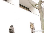 Black gangbang squad destroying hot white teen!