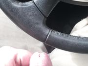 My cumshot in my Car