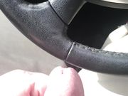 My cumshot in my Car