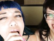 princessberpl - Cat Fight For Daddys Cock