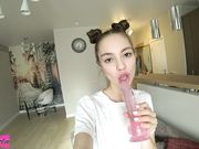 Caught Step-sister while she Masturbated - SolaZola