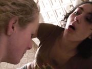 Coughing up my phlegm and blowing my snot into the whores face