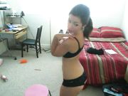 katee owen - Dress and black bra