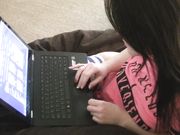 Emily Lynne -  Masturbating To DP Porn