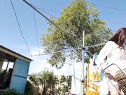 Jade Styles - Milf Jade Hangs Out The Laundry