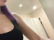 Sia_Siberia - Masturbation My Pussy In The Gym Toilet