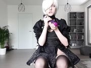 Elles__Club - 2B covered with milk - HUGE squirt