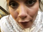 Janey Jones - Mommy's Pantyhose Toe Sucking CEI