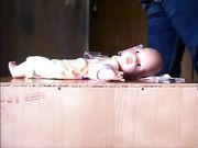 Lady Poison Ivy - Buttcrush Boxes On Dolls Face