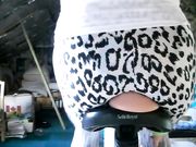 Lady Poison Ivy - Buttcrush Doll On Bike Cycling Sitting On Toy