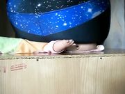 Lady Poison Ivy - Buttcrush Sitting On Toy Doll 2