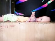 Lady Poison Ivy - Buttcrush Sitting On Toy Doll 3