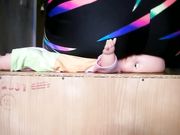 Lady Poison Ivy - Buttcrush Sitting On Toy Doll 3