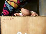 Lady Poison Ivy - Buttcrush Sitting On Toy Doll 5