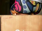 Lady Poison Ivy - Buttcrush Sitting On Toy Doll 5