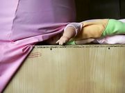 Lady Poison Ivy - Buttcrush Sitting On Toy Doll 6