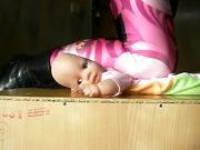 Lady Poison Ivy - Buttcrush Sitting On Toy Doll 8