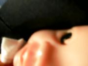 Lady Poison Ivy - Buttcrush Sitting On Toy Doll