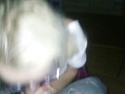 Candeelace - Sexy Schoolgirl Swallow Big Load Of Cum