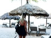 Nicole Belle - Public Flashing On The Beach