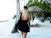 Nicole Belle - Public Flashing On The Beach