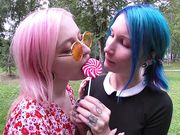 Leah Meow - Rysky Blowjob On Ferris Wheel