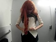 Annabelle Bestia Ginny In The School Bathroom