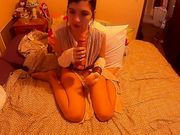 Annabelle Bestia Rey Gives Fin A Blowjob