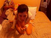 Annabelle Bestia Rey Gives Fin A Blowjob