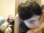 Annabelle Bestia Sucking Big Brothers Cock