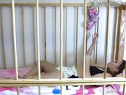 DiaperedOnline - Alisha - Castor Oil Crib Mess