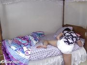 DiaperedOnline - Alisha - Masturbates Ghost Onesie