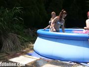 DiaperedOnline - Mandie - Teased in Swim Diaper