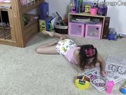 DiaperedOnline - Pastel - Coloring on Floor