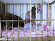 DiaperedOnline - Pookie - Masturbating in Crib