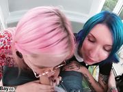 keokistar - Risky Ferris Wheel Blowjob W Slutty Teens