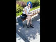 keokistar - Risky Sex In Public Toilet