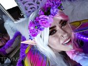 Kiittenymph - Ahegao Elven Dragon Fuck & Facial