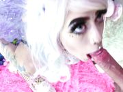 Kiittenymph - Cuffed Anal Creampie & Messy Facial