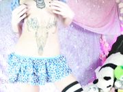 Kiittenymph - Panty Stuffed Pussy & Anal CreamPie