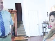 Miranda bound by her co-worker